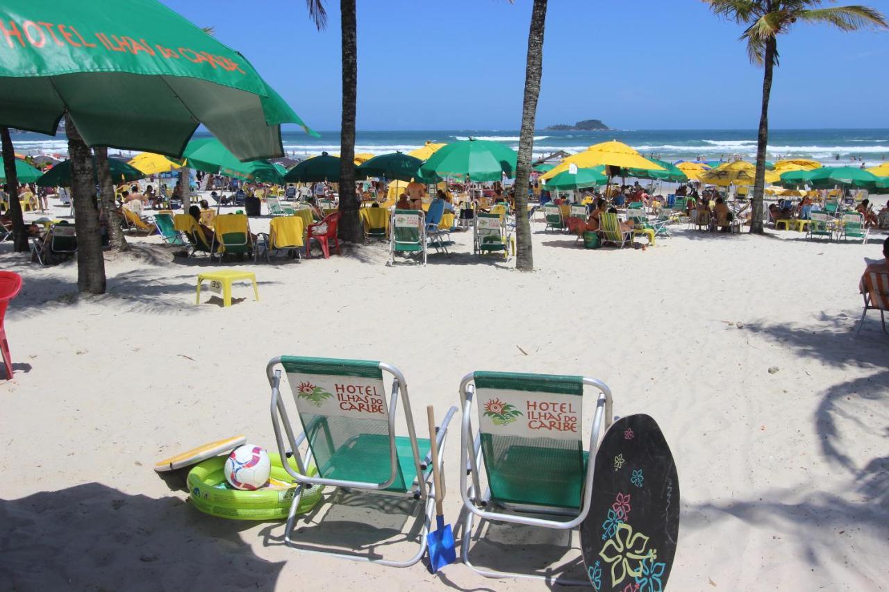 Hotel Ilhas Do Caribe - Na Melhor Regiao Da Praia Da Enseada Guarujá Kültér fotó