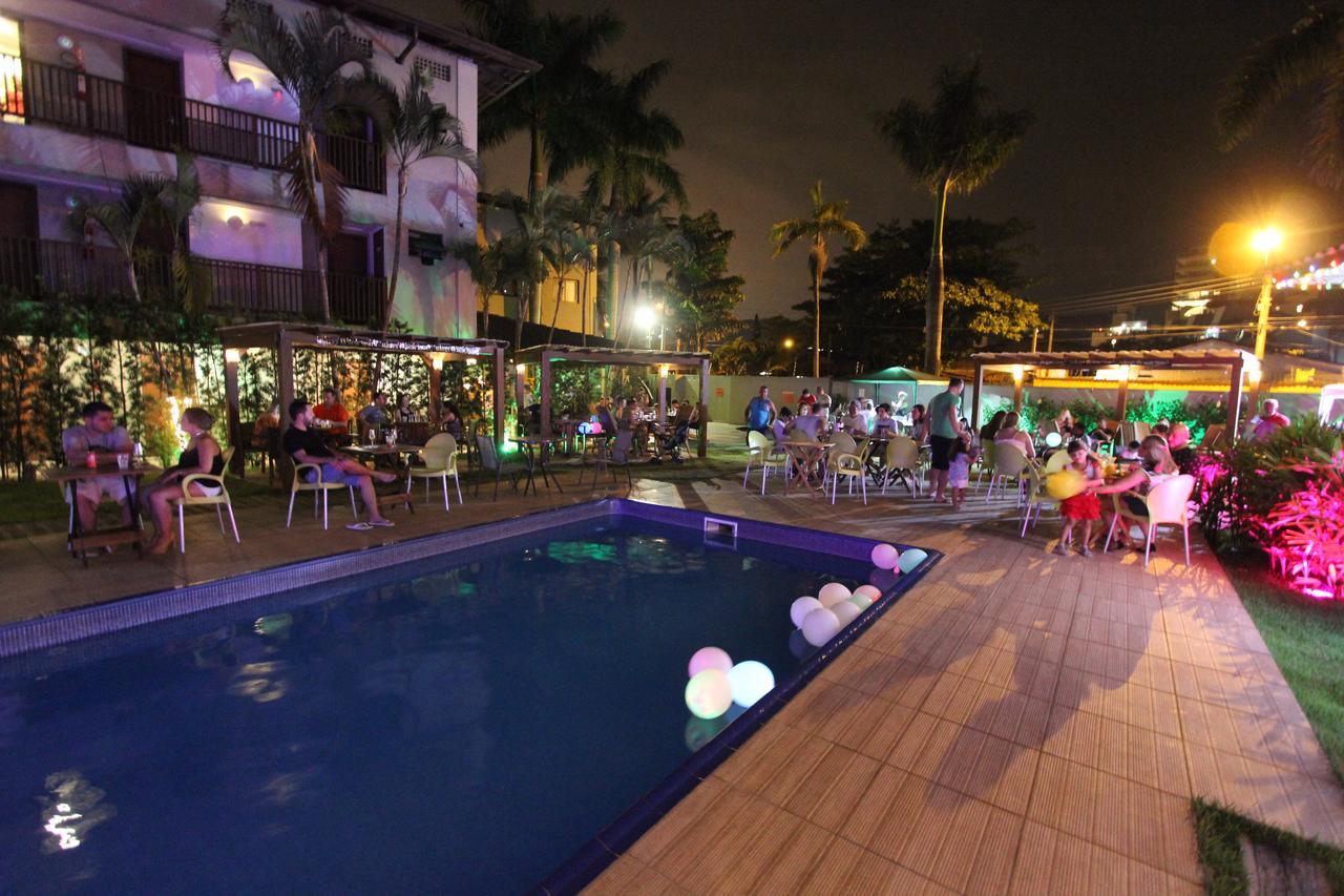 Hotel Ilhas Do Caribe - Na Melhor Regiao Da Praia Da Enseada Guarujá Kültér fotó